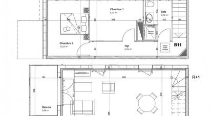 Duplex 3 pièces de 74 m² à Cormelles-le-Royal (14123)