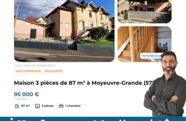 Maison 3 pièces de 87 m² à Moyeuvre-Grande (57250)