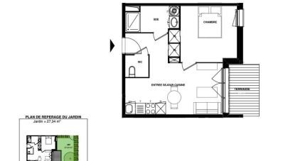 Appartement 2 pièces de 38 m² à Audenge (33980)