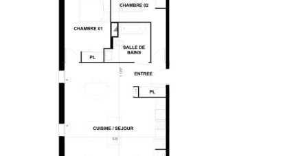 Appartement 3 pièces de 68 m² à Biscarrosse (40600)