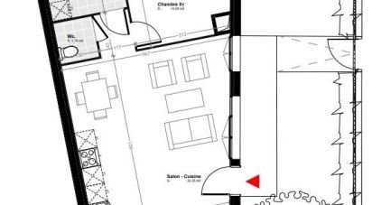 Apartment 3 rooms of 64 m² in Melun (77000)