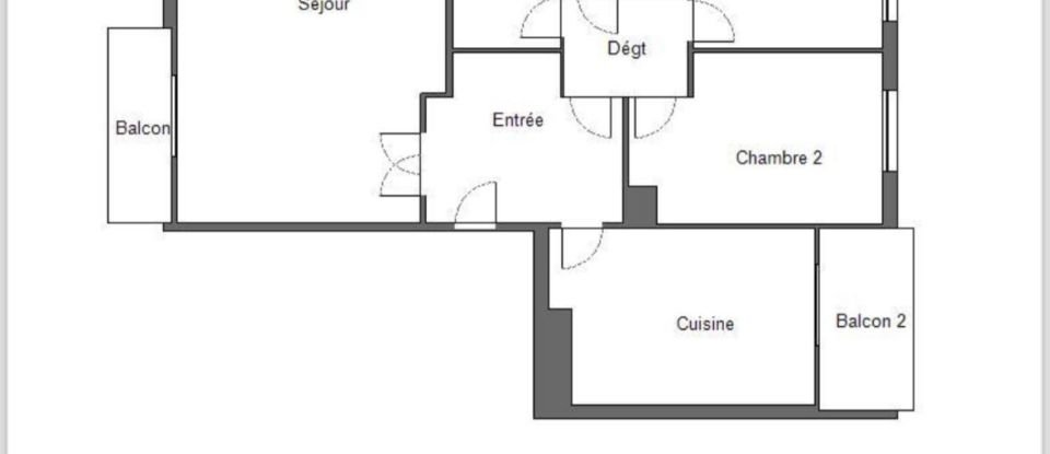 Appartement 3 pièces de 63 m² à Montigny-le-Bretonneux (78180)