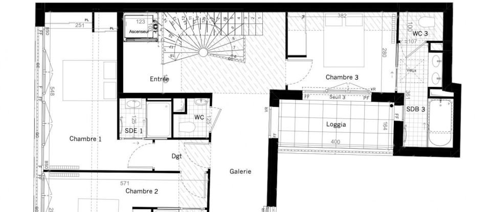 Apartment 5 rooms of 118 m² in Paris (75014)