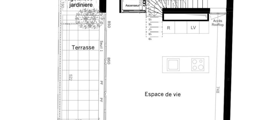 Apartment 5 rooms of 118 m² in Paris (75014)