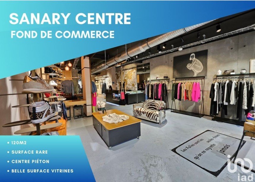 Retail property of 129 m² in Sanary-sur-Mer (83110)