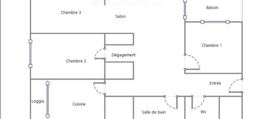Apartment 4 rooms of 71 m² in Saint-Michel-sur-Orge (91240)