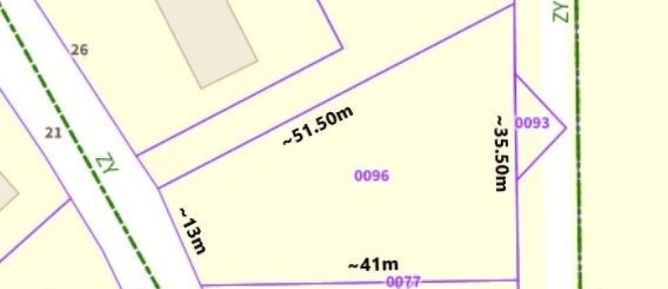 Land of 1,067 m² in Souain-Perthes-lès-Hurlus (51600)