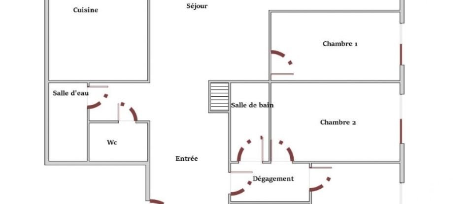 Appartement 5 pièces de 89 m² à Bobigny (93000)