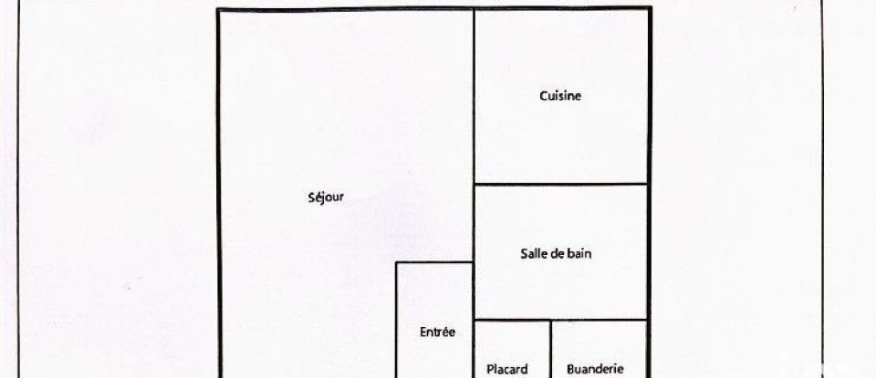 Apartment 1 room of 29 m² in Montigny-lès-Metz (57950)