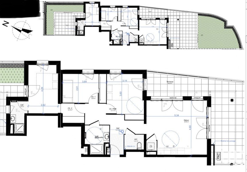 Appartement 4 pièces de 81 m² à Gardanne (13120)