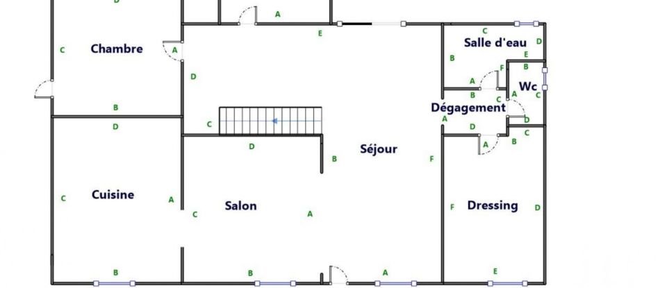 House 3 rooms of 92 m² in Digoin (71160)