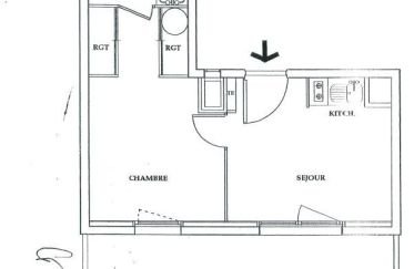 Appartement 2 pièces de 27 m² à Lyon (69007)