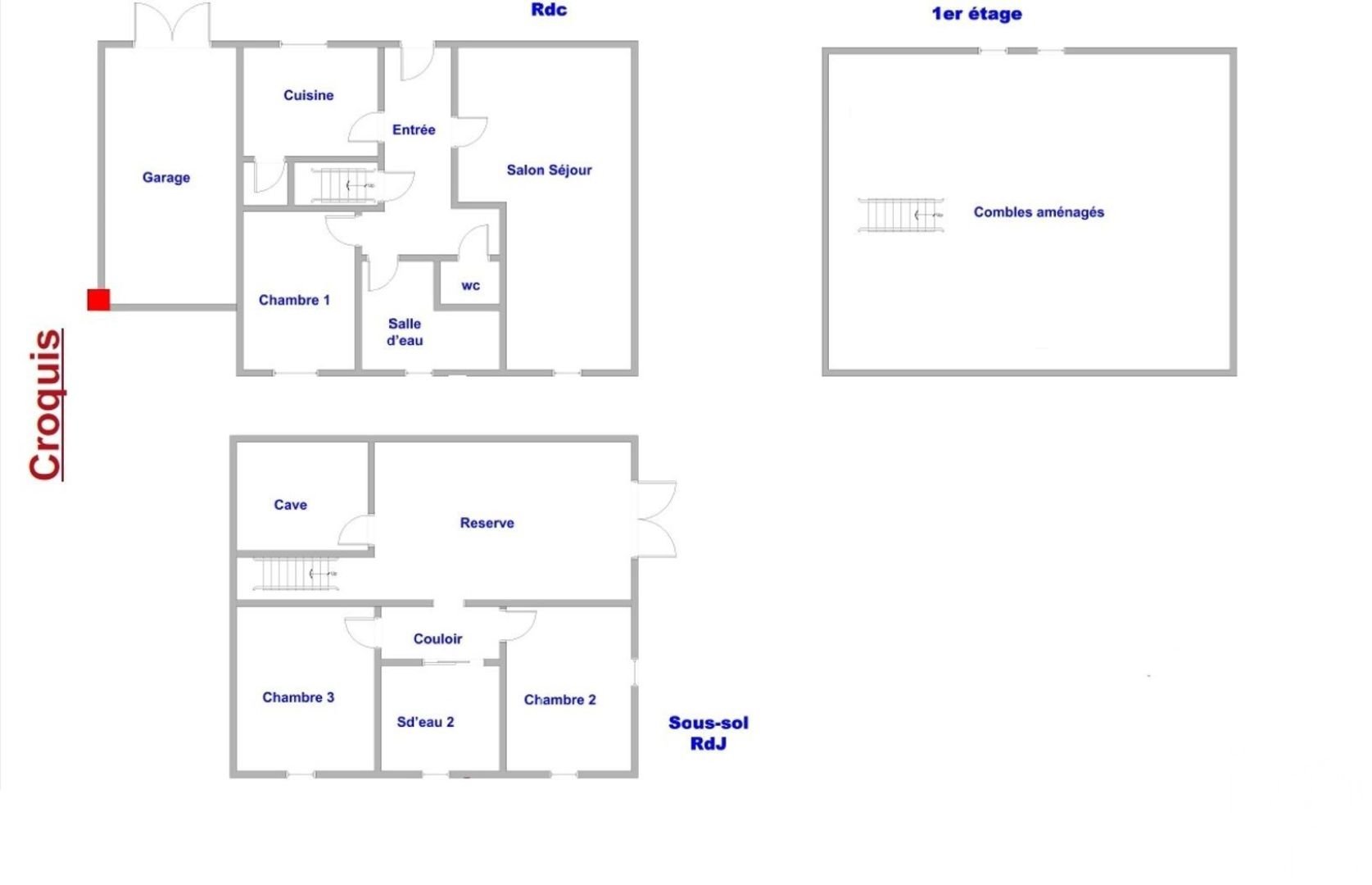 Maison a louer cormeilles-en-parisis - 5 pièce(s) - 115 m2 - Surfyn