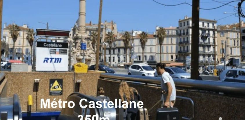 Appartement 2 pièces de 51 m² à Marseille (13006)
