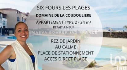 Appartement 2 pièces de 34 m² à Six-Fours-les-Plages (83140)