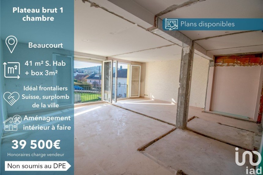 Apartment 2 rooms of 41 m² in Beaucourt (90500)