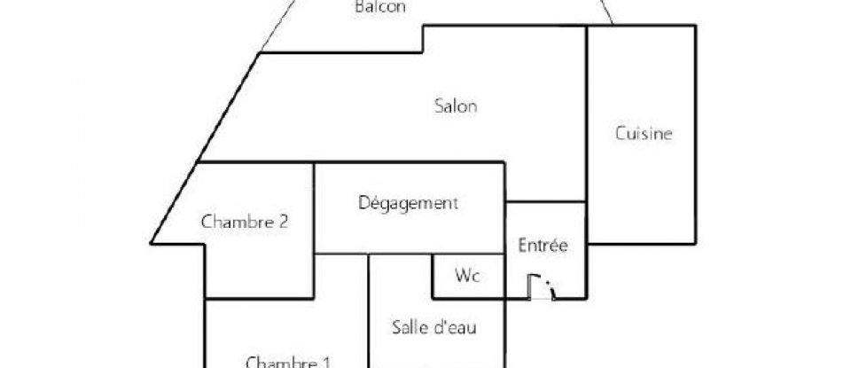 Apartment 3 rooms of 79 m² in Tremblay-en-France (93290)