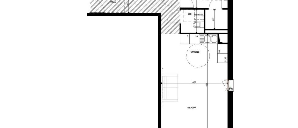 Appartement 3 pièces de 72 m² à Manosque (04100)