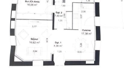 House 8 rooms of 200 m² in Vaulnaveys-le-Bas (38410)
