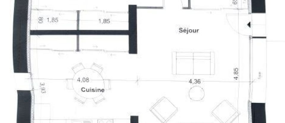 Maison 8 pièces de 200 m² à Vaulnaveys-le-Bas (38410)