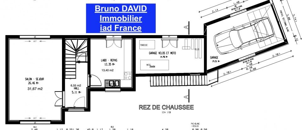 House 6 rooms of 123 m² in Villiers-sur-Marne (94350)