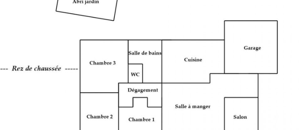 Maison traditionnelle 4 pièces de 79 m² à La Haie-Fouassière (44690)