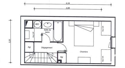 Maison 2 pièces de 32 m² à Talmont-Saint-Hilaire (85440)