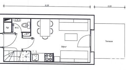 Maison 2 pièces de 32 m² à Talmont-Saint-Hilaire (85440)