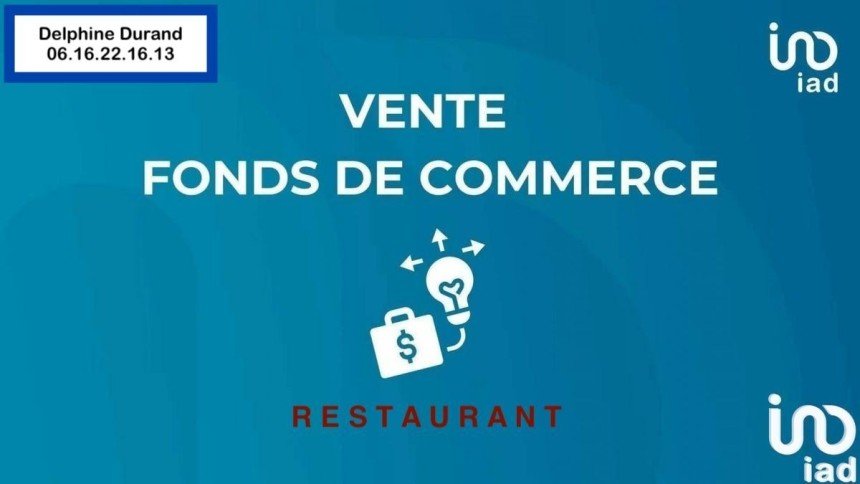 Restaurant of 500 m² in Pernes-les-Fontaines (84210)