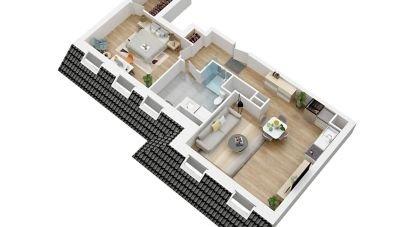 Apartment 2 rooms of 52 m² in Le Blanc-Mesnil (93150)