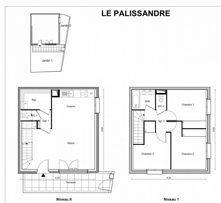 Apartment 4 rooms of 77 m² in Voisenon (77950)
