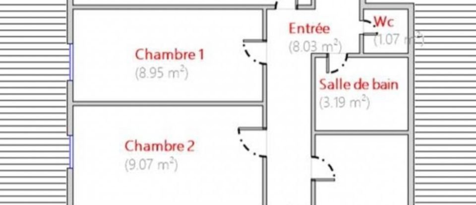 Apartment 4 rooms of 64 m² in Ivry-sur-Seine (94200)