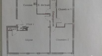 Apartment 4 rooms of 74 m² in Limoges (87000)