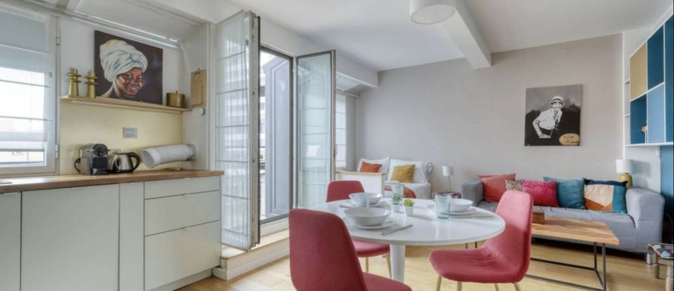 Apartment 1 room of 29 m² in Paris (75019)
