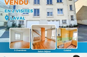 Appartement 4 pièces de 103 m² à Laval (53000)