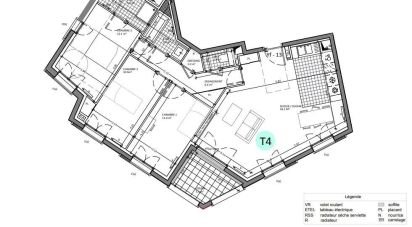 Appartement 4 pièces de 87 m² à Boulogne-Billancourt (92100)