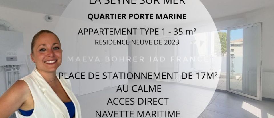 Apartment 1 room of 35 m² in La Seyne-sur-Mer (83500)