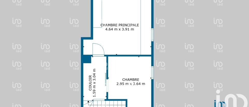 Duplex 3 rooms of 59 m² in Châlons-en-Champagne (51000)