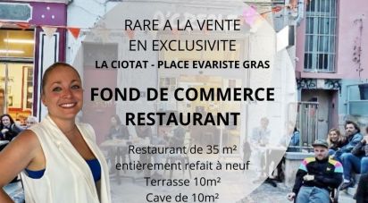 Restaurant de 35 m² à La Ciotat (13600)