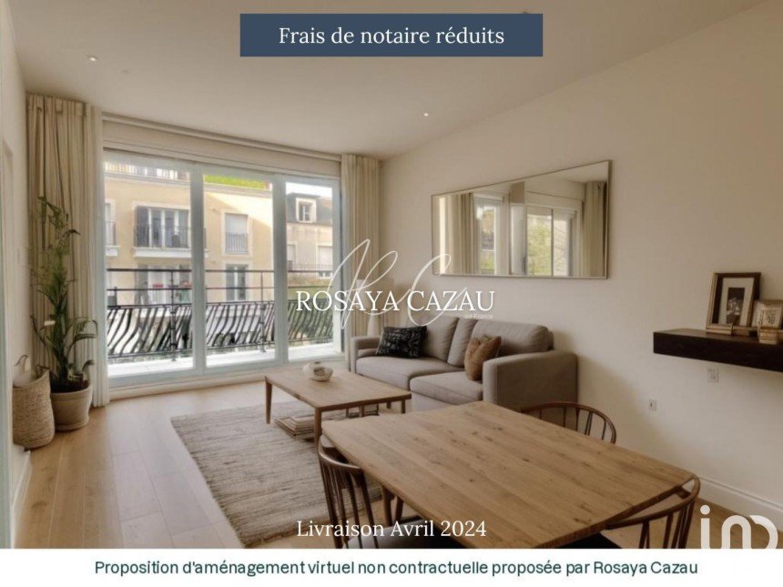 Appartement 2 pièces de 44 m² à Noisy-le-Grand (93160)