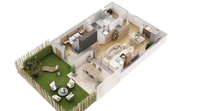 Appartement 2 pièces de 49 m² à Saint-Gilles-Croix-de-Vie (85800)