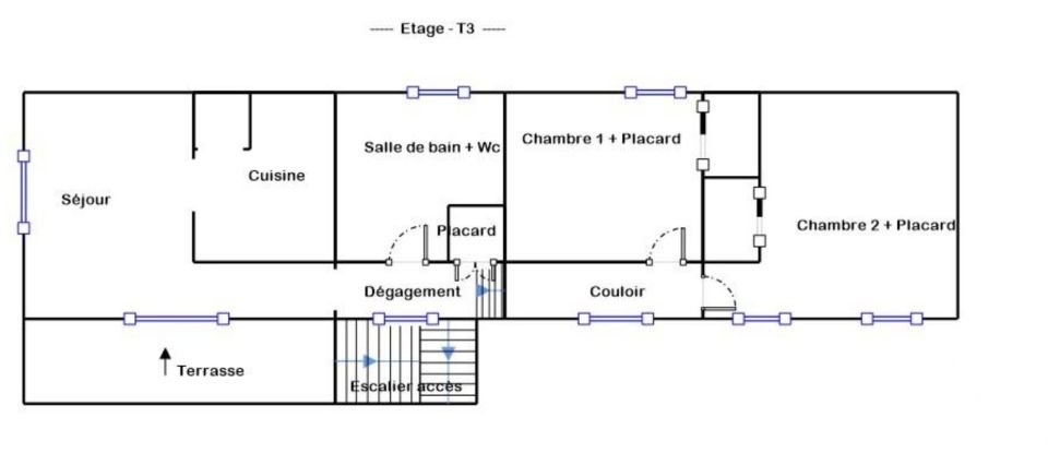 Maison 4 pièces de 92 m² à Le Luc (83340)