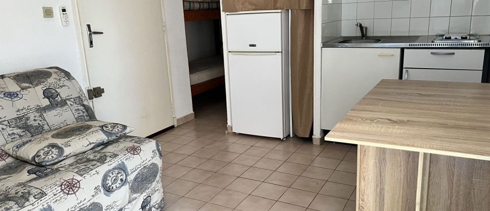 Appartement 1 pièce de 17 m² à Leucate (11370)