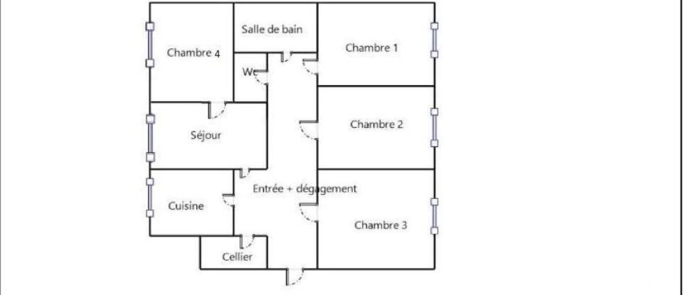 Apartment 5 rooms of 84 m² in Sens (89100)