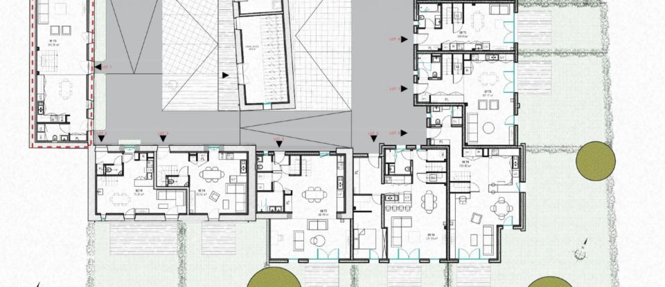 Appartement 3 pièces de 94 m² à Paimpol (22500)