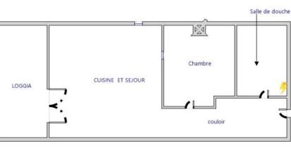 Appartement 2 pièces de 25 m² à Hyères (83400)
