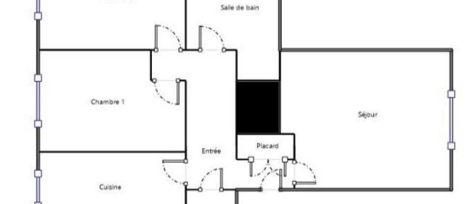 Appartement 3 pièces de 53 m² à Bagnolet (93170)
