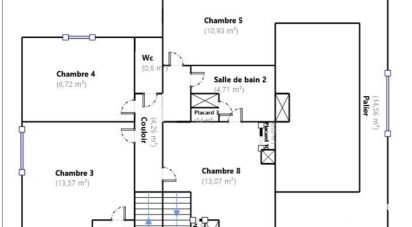 Architect house 6 rooms of 182 m² in Camiers (62176)