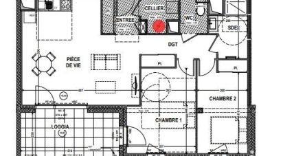 Appartement 3 pièces de 75 m² à La Roche-sur-Yon (85000)