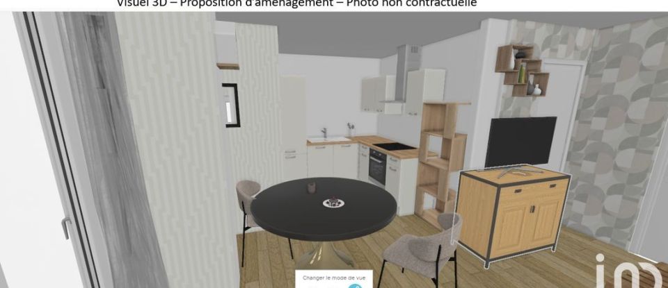 Apartment 1 room of 28 m² in Reims (51100)